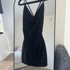 Elegant Black Women's Dress